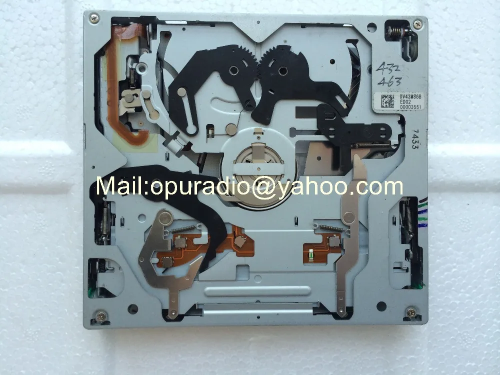 Alpine навигационный механизм DVD DV43M86B DV43M88B погрузчик для Chrysler Mercedes IVA D106 автомобиля