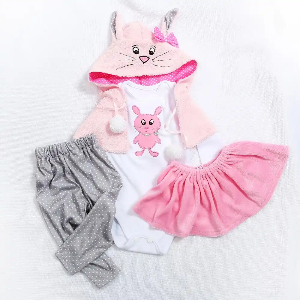 Doll Dress Fit For 43cm and 60cm Baby Doll Babies Reborn Doll Clothes