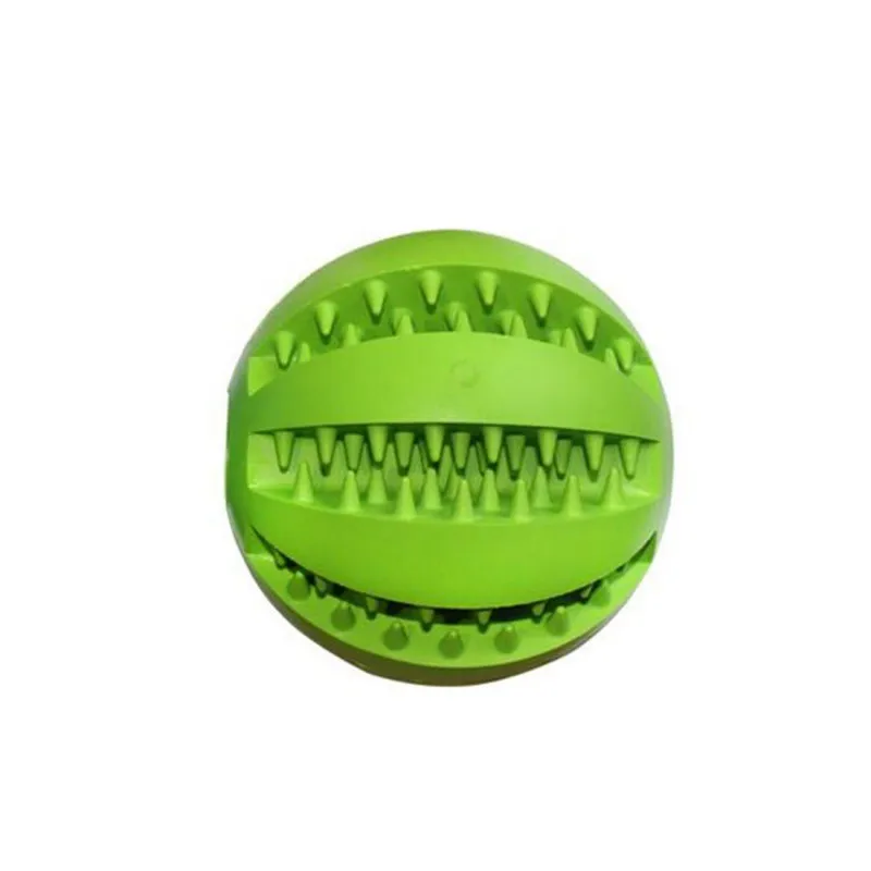 1 шт. высокое качество собака игрушки резиновые шарики, игрушки для чистки зубов, мячи Pet игрушки мяч питания-7 см