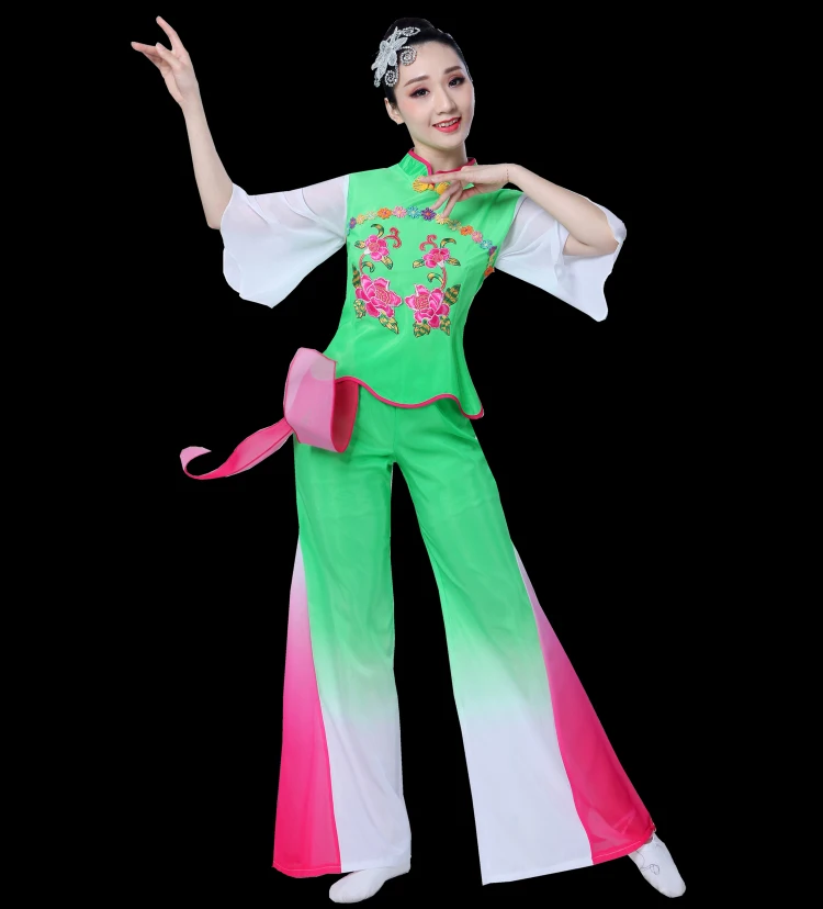 Костюм национального танца Hanfu костюм для классических танцев традиционный