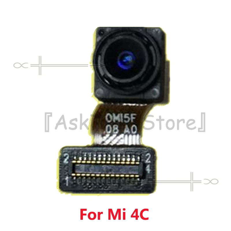 Тестирование оригинальные для Xiaomi Mi Note 3 4 4c 5 5S 6 Max 2 Global перед запасная часть фронтальной маленькой Камера Модуль гибкий кабель, запчасти для ремонта