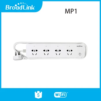 

Original BroadLink Plug and play WiFi Power strip mp1 remote control available 4-Outlet Power Socket forSmart Home Automation