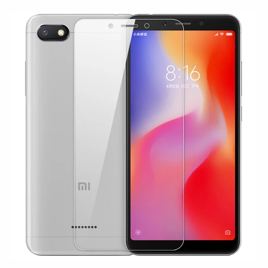 Закаленное стекло 9H для Xiaomi Redmi 6A 2.5D Защитное 6 A закаленная защитная пленка 5 45
