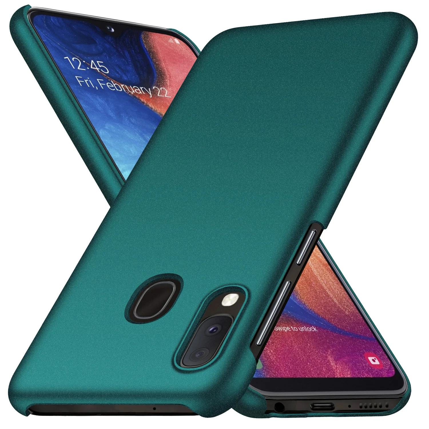 

For Samsung Galaxy A20e Case, WEFOR Ultra-Thin Minimalist Slim Protective Phone Case Back Cover for Samsung Galaxy A20 E
