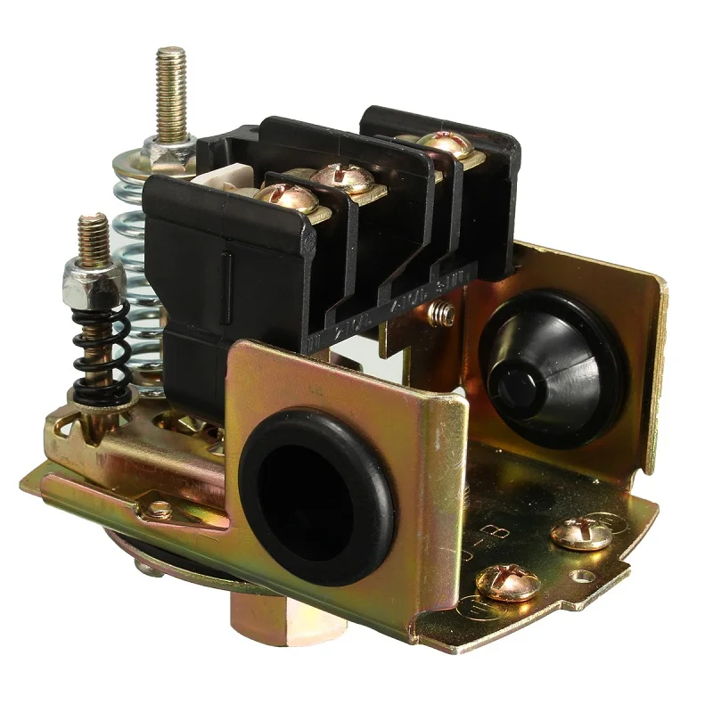 40-60 PSI Well Water Pump Pressure Control Switch Adjustable Double Spring Pole