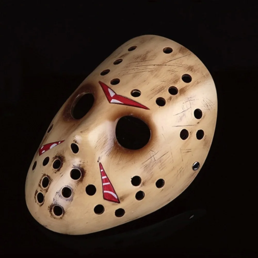Terror Movie  Freddy Vs Jason  Jason Voorhees treasure up edition Mask Cosplay Helmet Halloween Resin Mask Props3