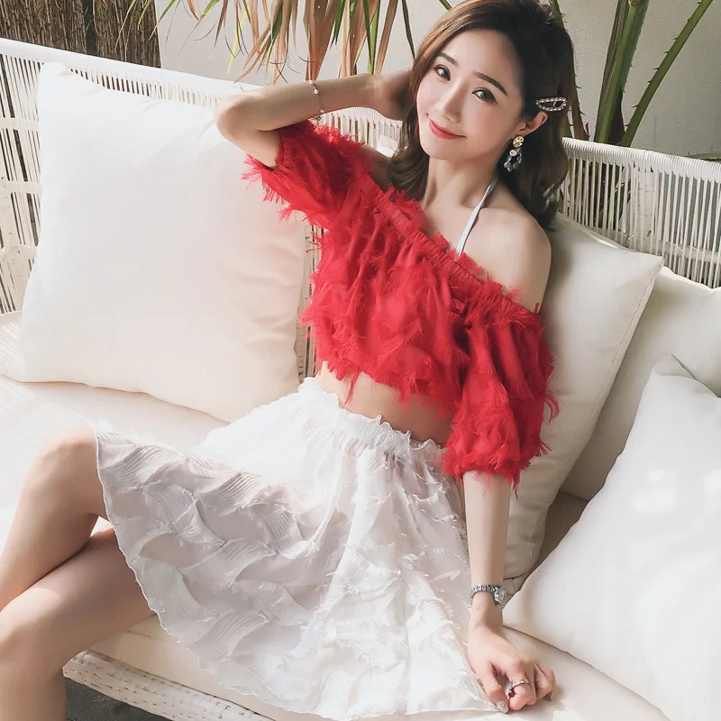 

Woman Swimming Wear Kaftan Surfing For Womens Swim Suits Bathing Suit Women Swimwear Female Piece Japanese Four Skirt Swimsuit