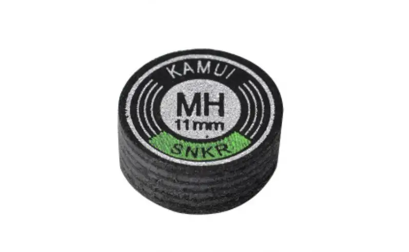 Black 11mm MH KAMUI бильярдный кий наконечник для снукера наконечник для бильярдного кия наконечник для снукера Профессиональный наконечник для бильярдных аксессуаров Сделано в Японии - Цвет: Black 11mm MH