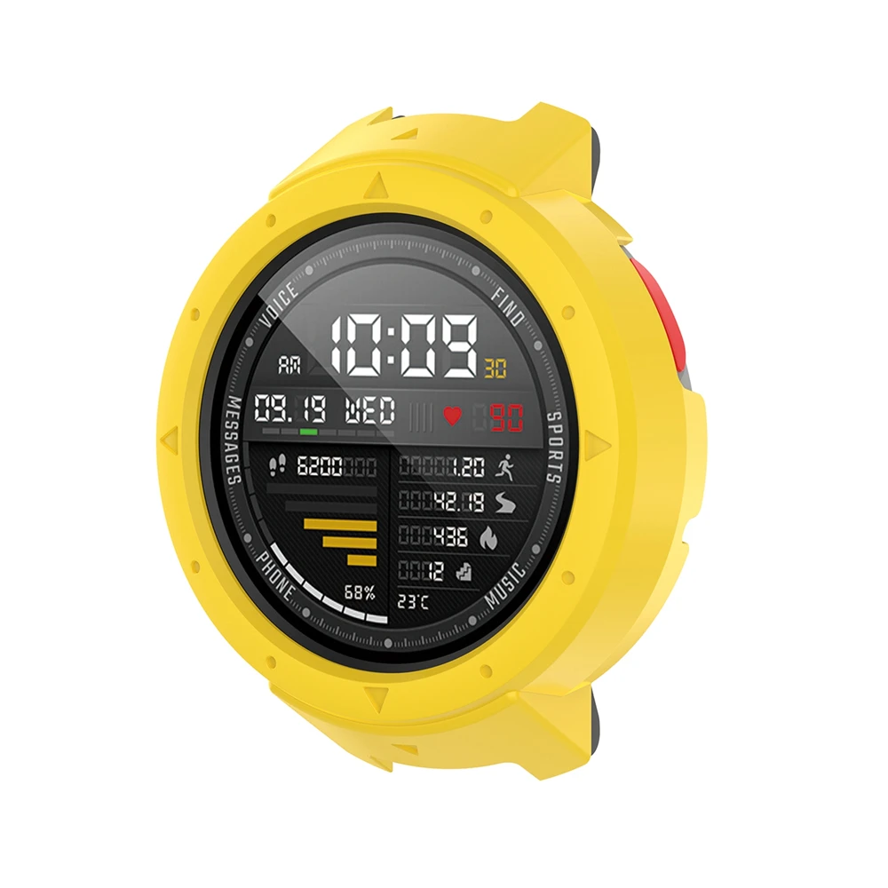 Защитный чехол из поликарбоната для смарт часов Huami Amazfit 3 Verge A1801 сменный