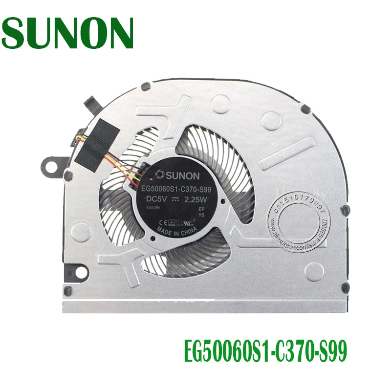 Новый охлаждающий вентилятор для ЦП EG50060S1 C370 S99 DC5V 2 25 W