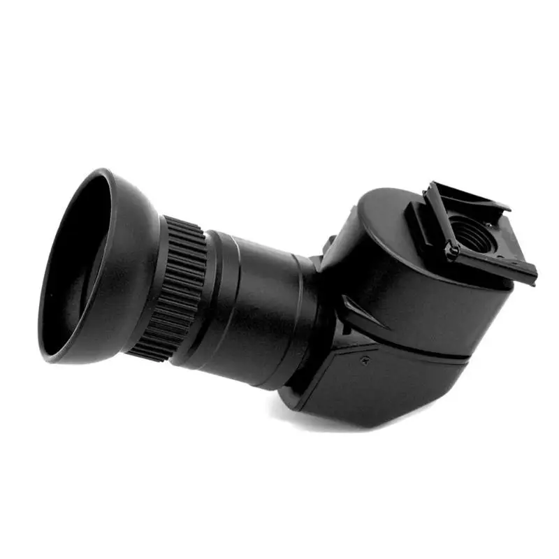 

vanpower 1.25x-2.5x Right Angle Viewfinder with5pcs Mounting Adapters for Canon Nikon Digital SLR Cameras