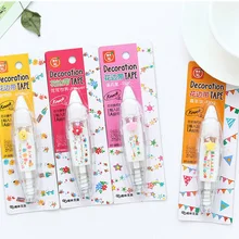 Милый кружевной флаг звезда пресс тип декоративная лента-корректор escolar канцелярские товары офисные школьные принадлежности papelaria для студентов подарок