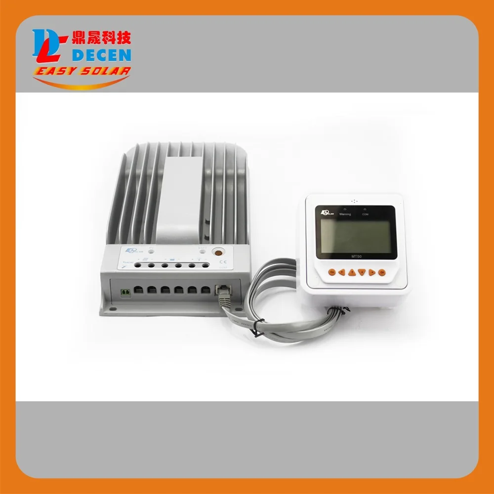 

30A 12V 24V MPPT Solar Charge Controller With MT50 LCD Display Remote Meter Boost Float Low Charging Adjustable PC Connect Work
