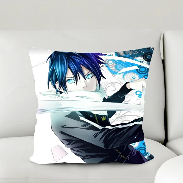 

New Noragami Anime Yato 40*40CM Square Pillow Case Covers #40129