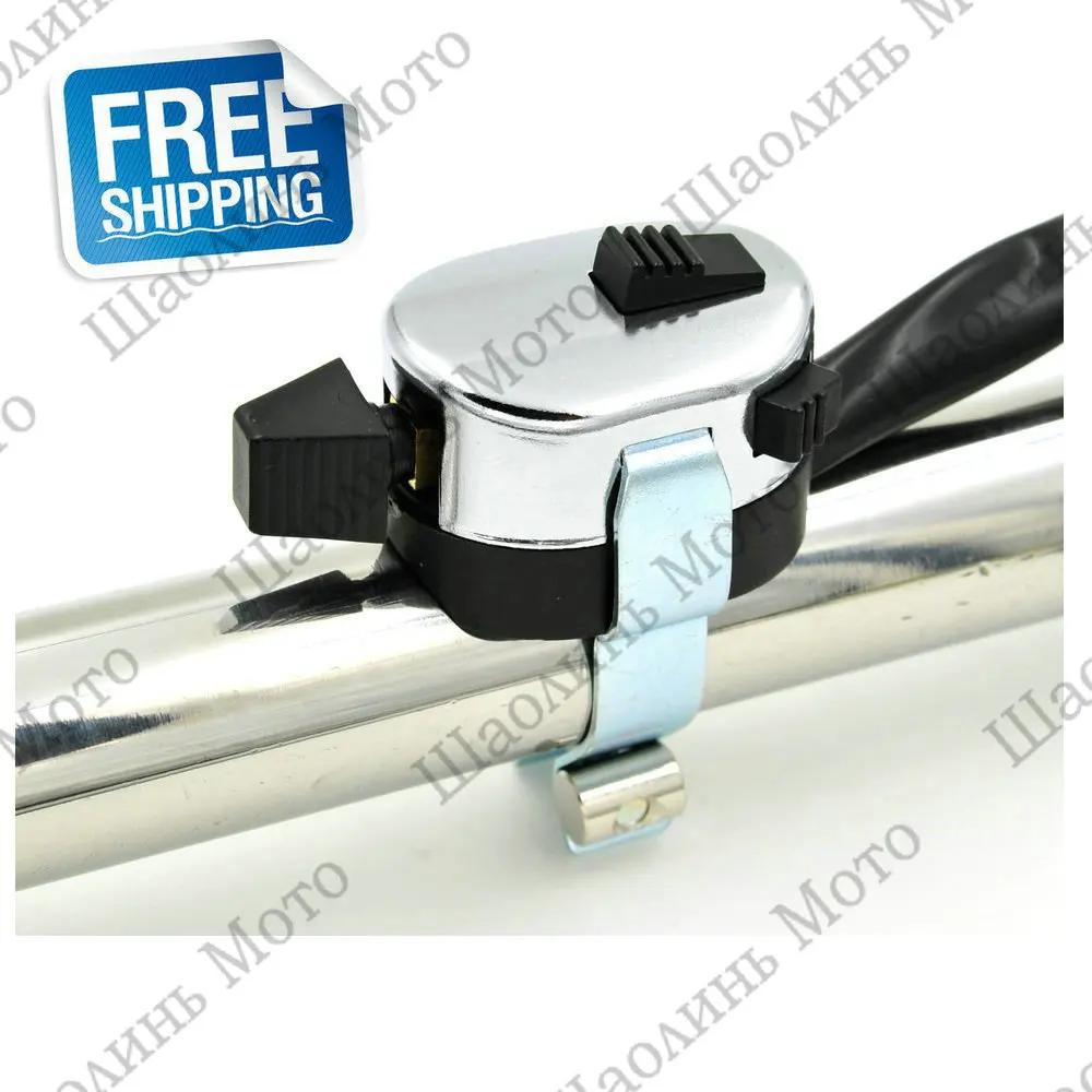 

Vintage CB400 Cafe Racer Chrome Bandit9 DEUS waterproof motorcycle Switch 12V for Universal 7/8" Handle switch Free Shipping