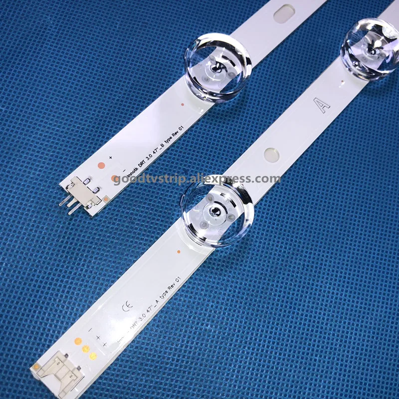 Светодиодный Подсветка полосы для 47LB6500 6916L 1948A 1949A 1961A 1962A 1779A 1780A LG47LY340C LG47GB651C 47LB570B