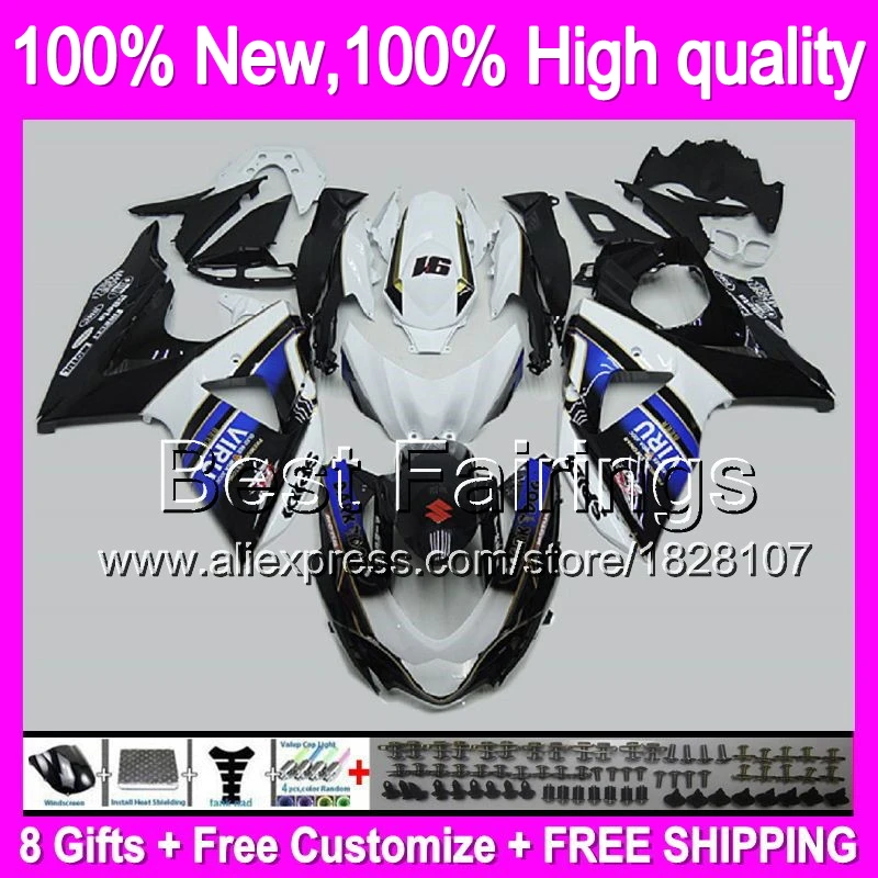 

Fairing For SUZUKI GSXR1000 09 10 11 12 13 GSXR-1000 Blue black 90B19 GSX R1000 K9 GSXR 1000 2009 2010 2011 2012 2013 +Decal