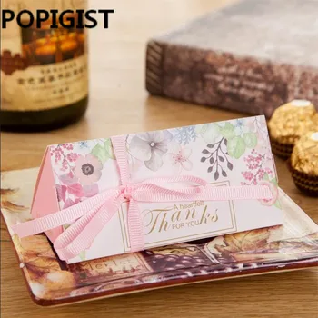 

Triangular Brick Paper Candy Box Wedding Gift Boxes for Guests Wedding Favors and Gifts Chocolate Box Party Supply 100pcs