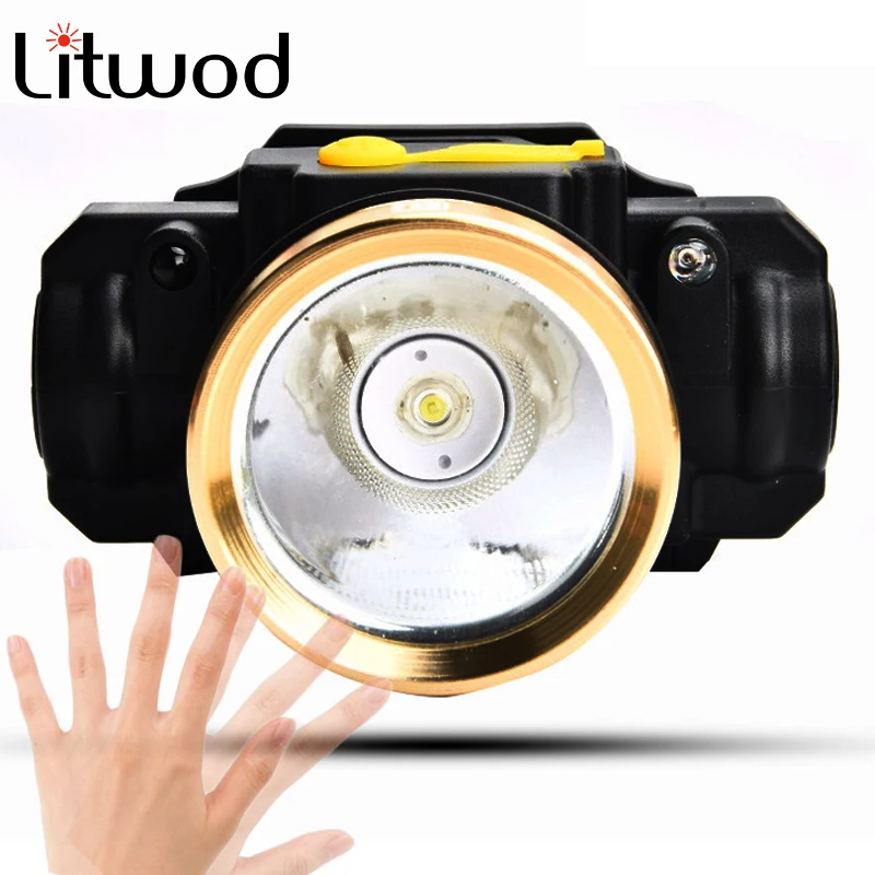 Litwod Z20 LED Body Motion Sensor Headlamp rechargeable Mini Headlight