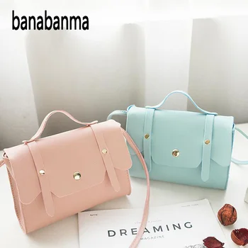 

women bag Fashion Leather Simple Solid Handbag Small Shoulder Bags Crossbody Bags for Girls Messenger Bags Phone Coin Bag zk30