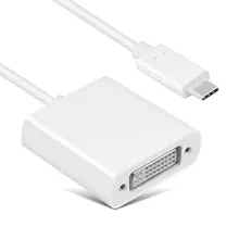 CY USB-C USB 3.1 Type C Male to DVI Female 1080P Display Monitor Adapter Convertor Connector Cable for 2015 Macbook