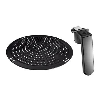 

Air Fryer Handle + Grill Pan for Pinxia 3501B 3503 3502 3502B Air Fryer 5.2L Upgraded Set Accessories