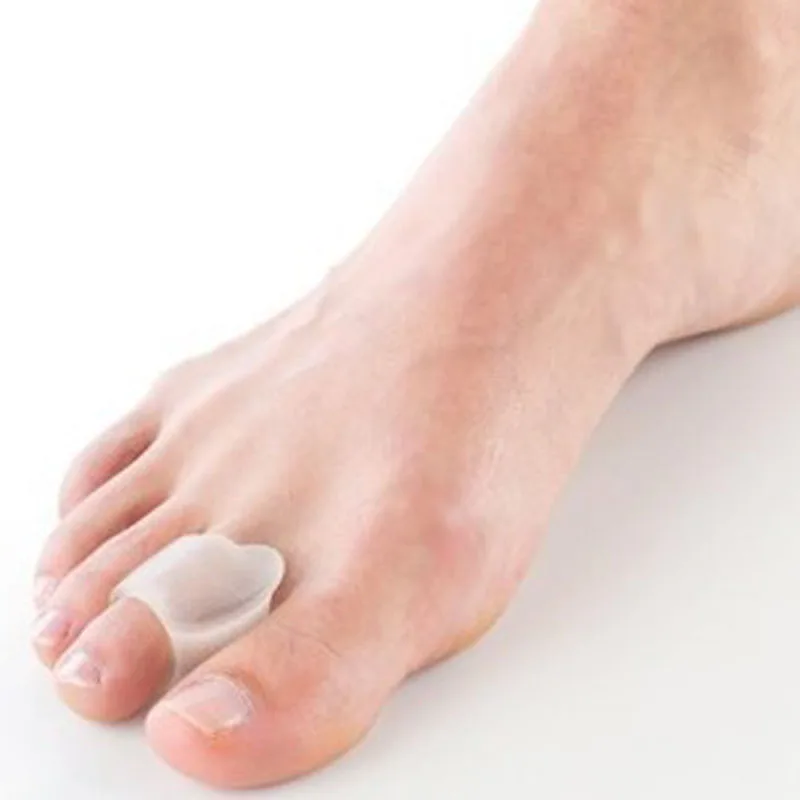 Silicone Gel Toe Corrector Hammer Toes Separator and Protector Cushion Health 2018 New Free Shipping Relief Pads Feet Care Shoes (3)