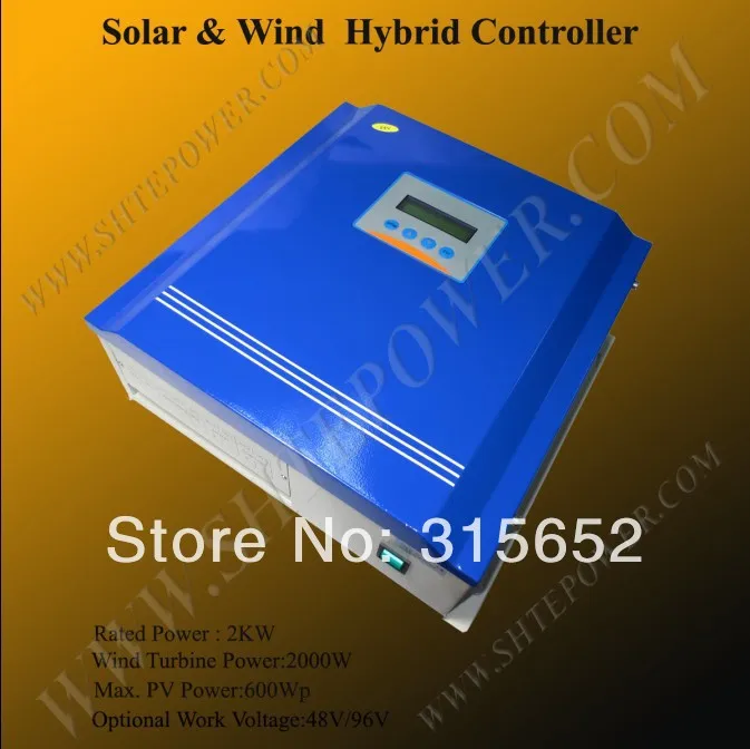 

2KW Advanced Wind Solar Hybrid controller 96V 2000W