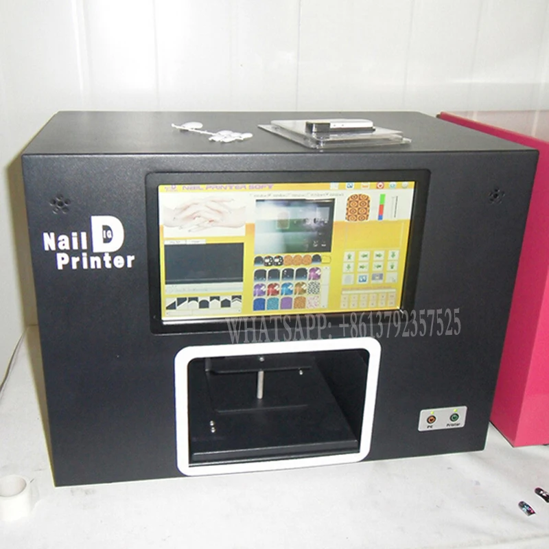 Digital Touch Screen Nail Art Flower Printer Easy To Use Fast Door