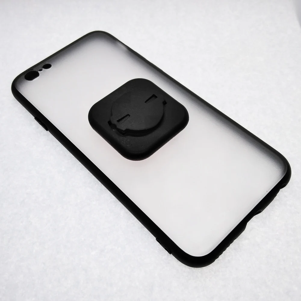 

Mobile Phone Case PC TPU Clear Hard Case with Universal Adapter for iPhone XR/XS for SRAM GARMIN FOURIERS BRYTON GUB Bike Mount