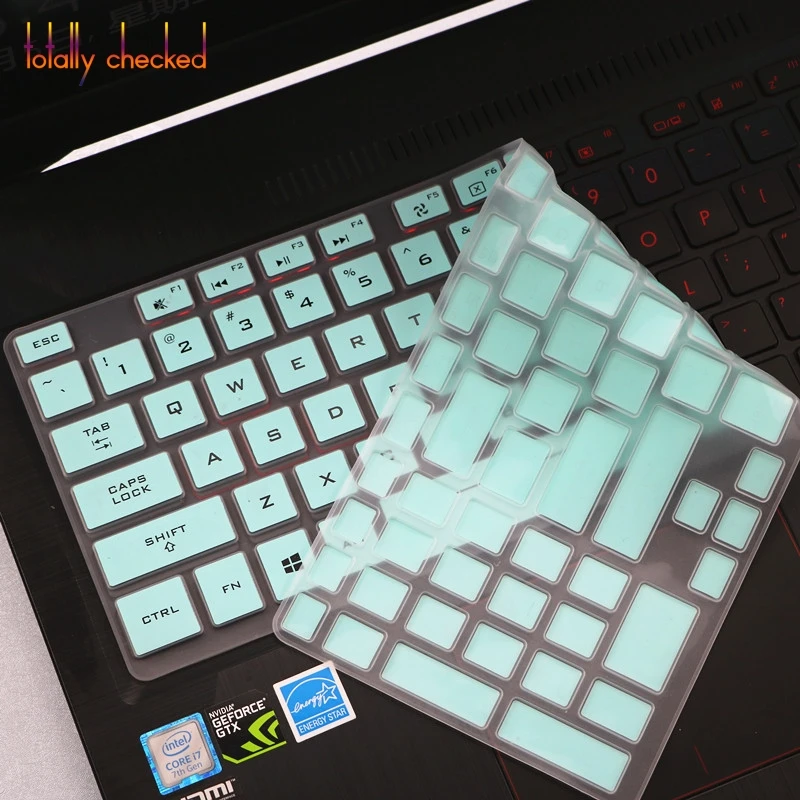 

Silicone Keyboard Cover laptop Protector Skin For ASUS ROG Zephyrus M GM501 GM501GM gm501g GU501GM GU501 GU501G GM501GS 15.6"
