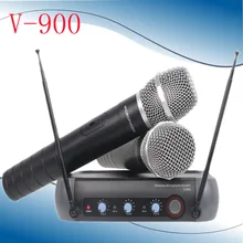 V900 Беспроводная система VHF микрофон, микрофон ручной, карман, наушники,/микрофон, фиксированная частота