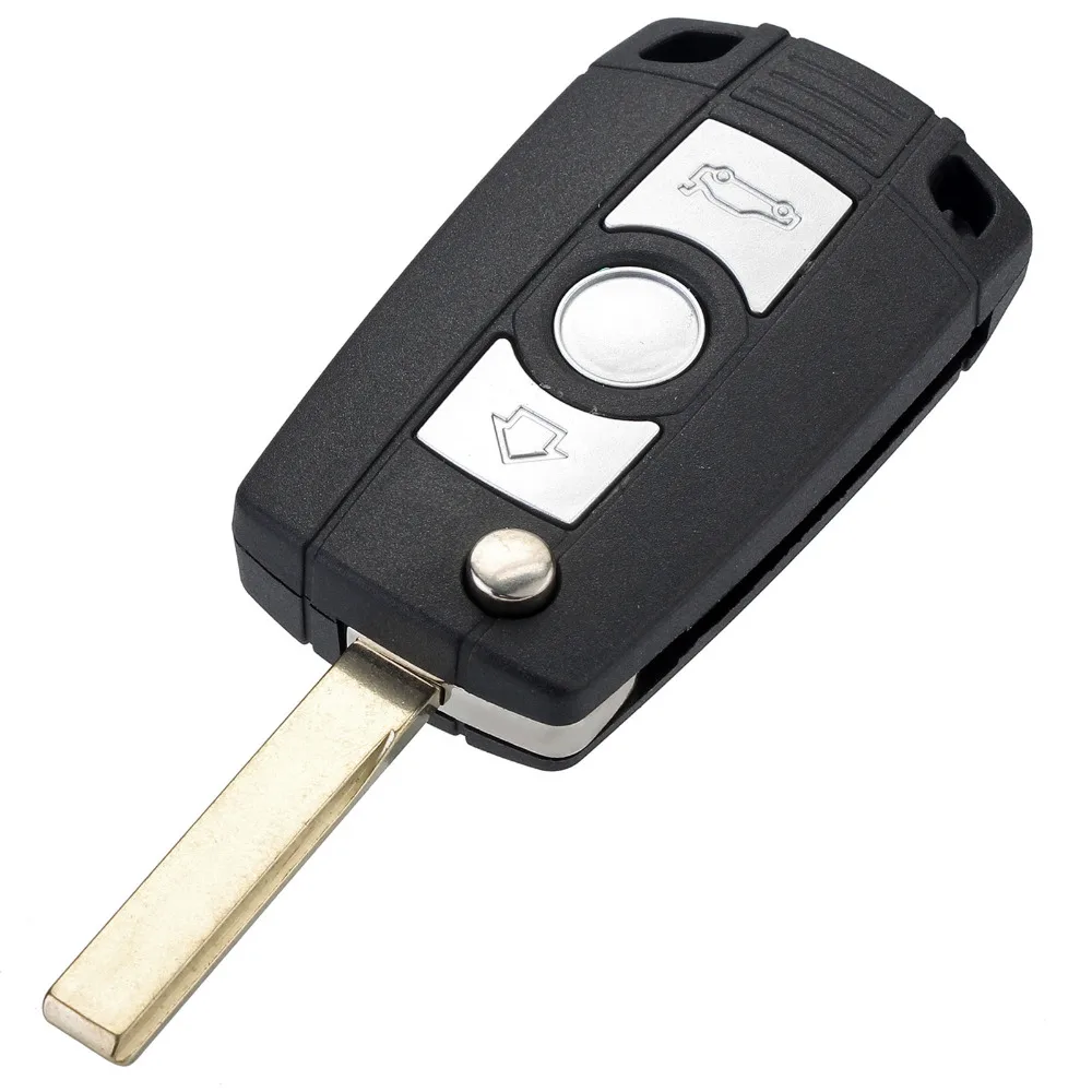

Replacement Shell Remote Flip Folding Key Fob Case for BMW 3 5 7 SERIES Z3 Z4 E38 E39 E46 X5 X3 HU92 Blade 3 Button D05