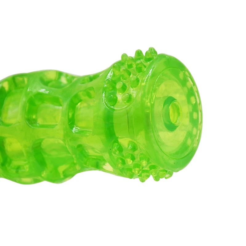Dog Toys Bite Resistant Molar Stick Springy Tossing and Chasing Soft Pet Toy Pet Training Supplies