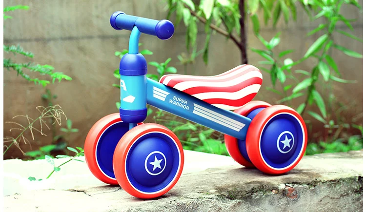 Детский велосипед для балансировки трехколесный детей детские ходунки тележки