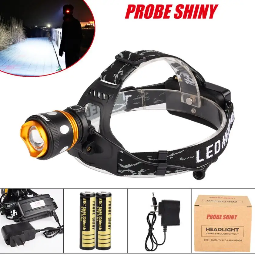 

2017 NEW XM-L T6 LED Rotary Focusing Light Long Range Headlights Tail Lamp A821