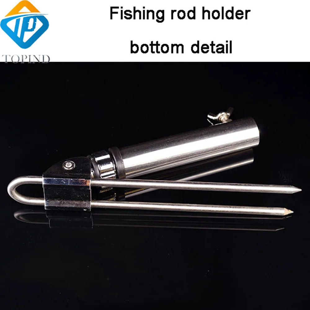 Fishing rod holder bottom detail