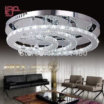 

new design K9 crystal LED chandelier ceiling living room bedroom modern lighting