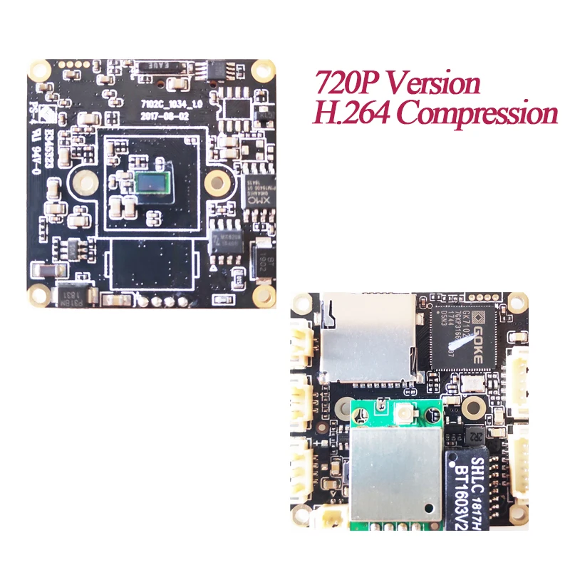  H.265 1080P 2MP HD Senza Fili di Sicurezza IP di Rete Macchina Fotografica Scheda del Modulo Wifi A