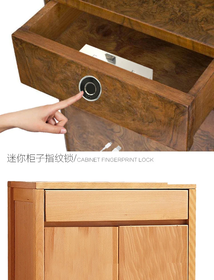Fingerprint Drawer Lock 54