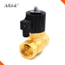 2L серии точечный Тип поршневой паровой электромагнитный клапан 12 v