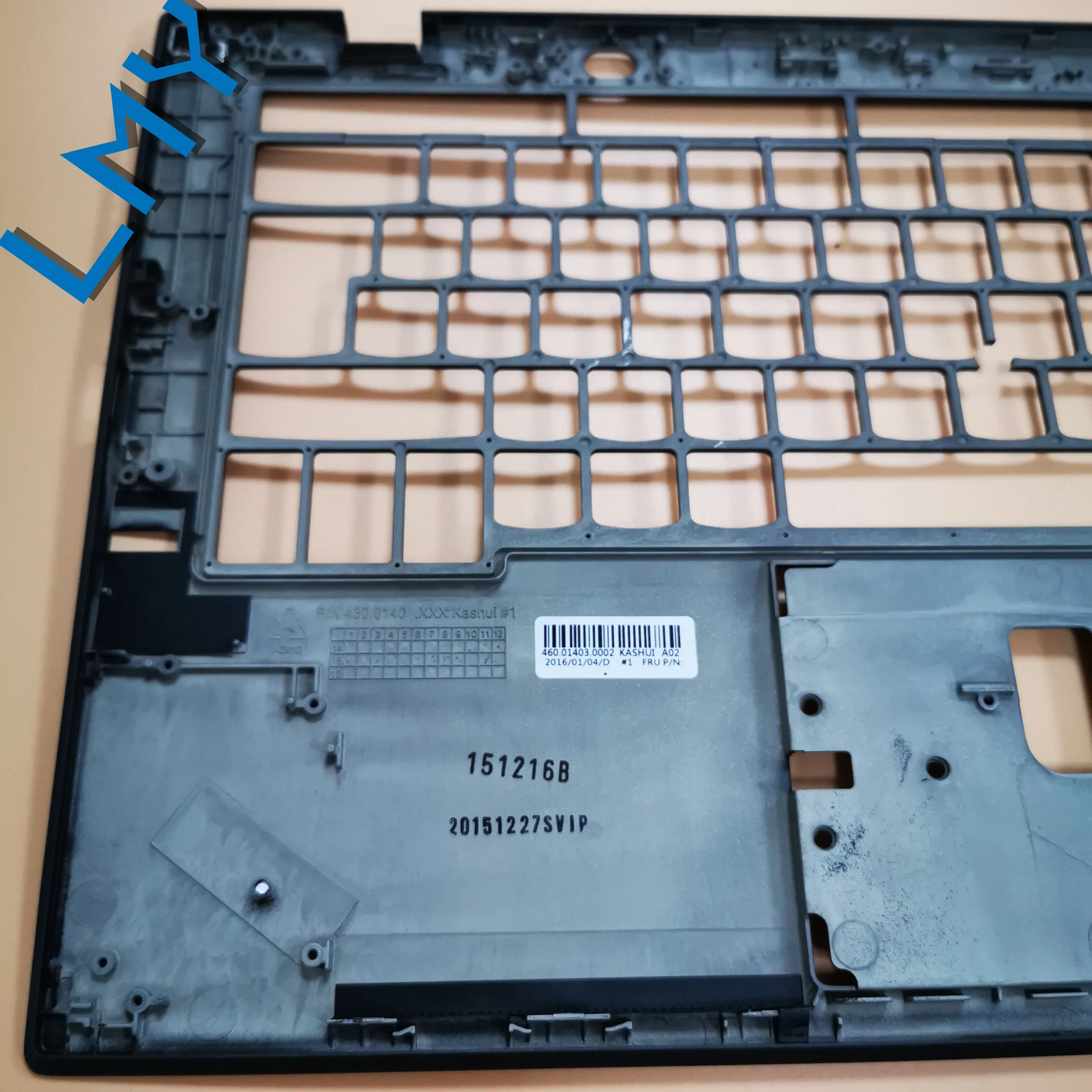Для Lenovo ThinkPad X1 Carbon 3rd 2015 Подставка для рук верхний корпус клавиатура ободок/w FP hole UK