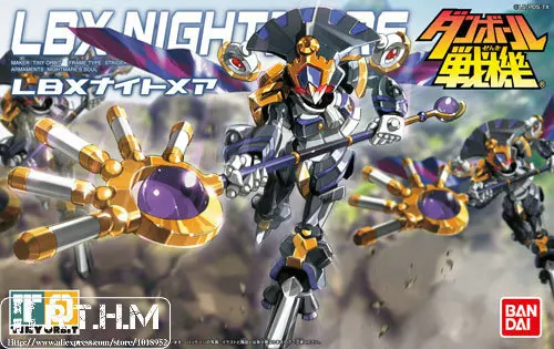 

1pcs Bandai Danball Senki Plastic Model 017 LBX Nightmare Scale Model wholesale Model Building Kits free shipping lbx toys