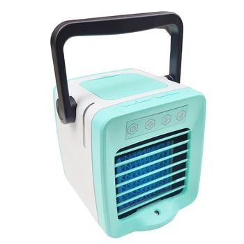 

Usb Mini Portable Air Conditioner Arctic Air Cooler Humidifier Purifier Led Light Personal Space Fan Air Cooling Fan