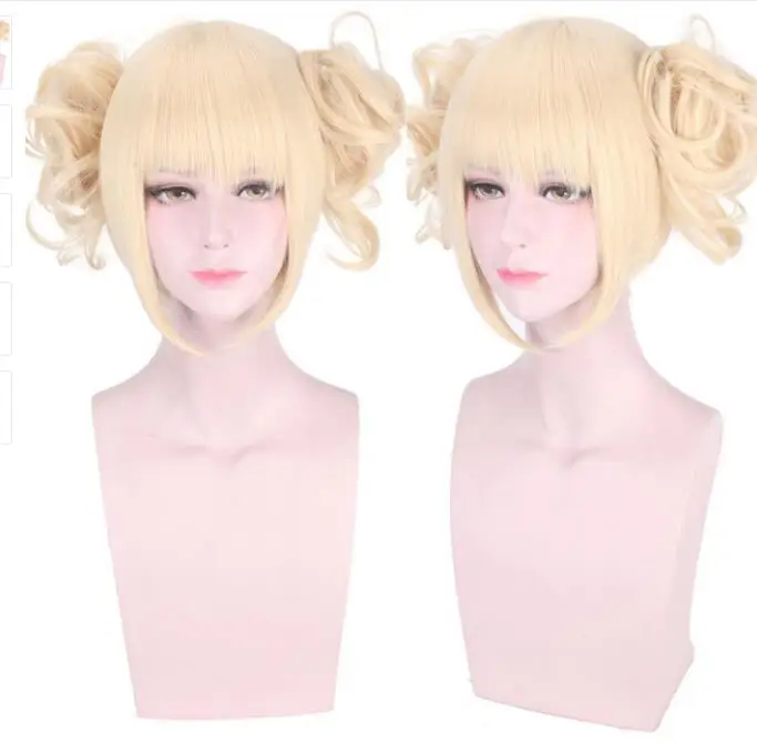 NEW High quality Himiko Toga Cosplay Wig My Hero Academy Costume Play Wigs Halloween Costumes wigs