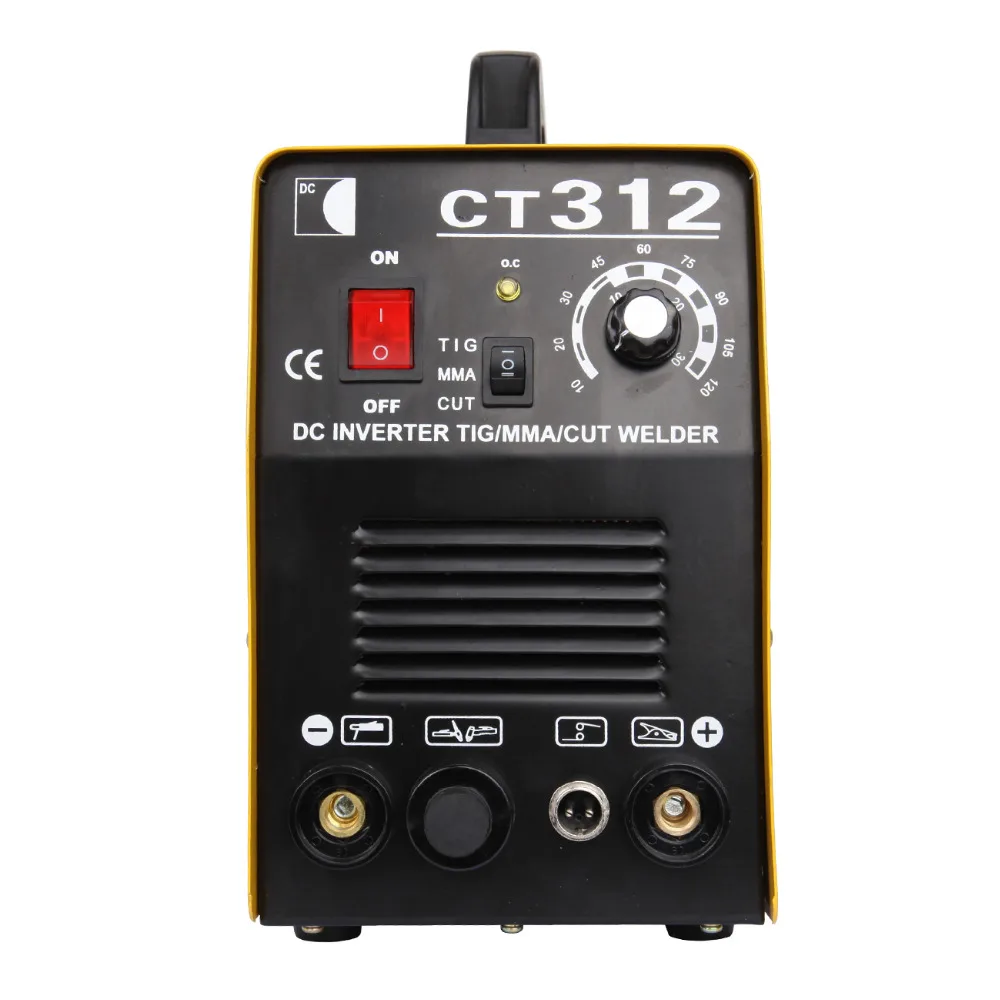 (Shipping From EU ) 3 in 1 CT312 TIG / MMA Air Plasma Cutter Welder Welding Torch Machine