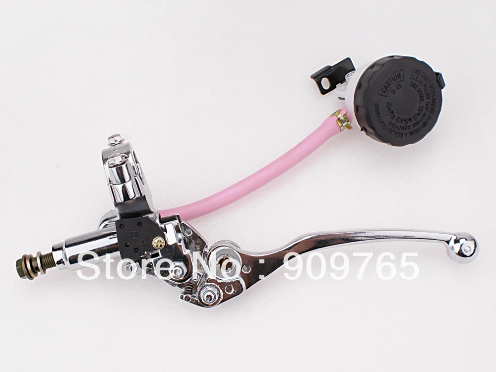 

1 Pcs Chrome Right 7/8" Handlebar Adjustable Brake Lever Master Cylinder For Yamaha YZF R1 R6 R6S Suzuki GSXR Kawasaki Honda CBR