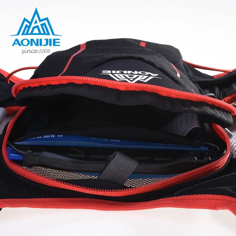AONIJIE 5L бег рюкзак для отдыха на открытом воздухе гидратационным пакетом спортивный рюкзак супер не пропускает воду при погружении на Сумка для бега и занятий спортом жилет для Велоспорт Восхождение Кемпинг