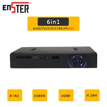 Enster AHD/N DVR 4CH 8CH CCTV AHD Гибридный DVR XVR 1080 P NVR 6in1 видео регистраторы для AHD камера IP аналоговая камера CVI камера