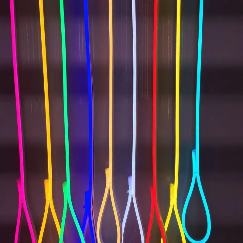 LED Neon Strip Light Waterproof 12V 120LED/m LED Free Cut Neon Strips Flexible Tape Lamp Bar